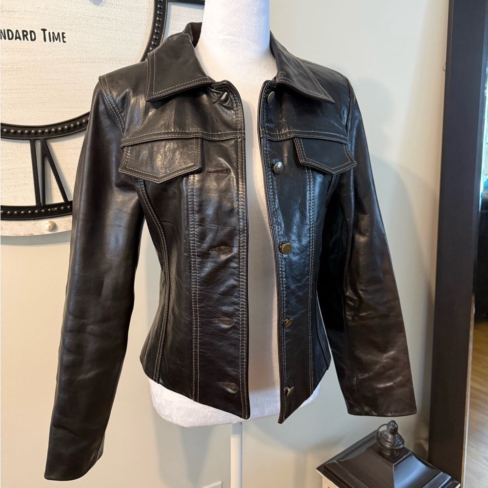 SOLD Vintage Leather Jacket